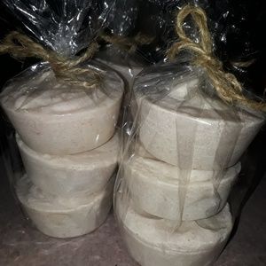 SOLDHandmade  natural oatmeal soaps 2 packs $22.00